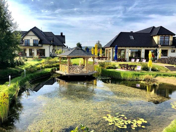 Bed & breakfast dla 3 osób, z ogród i widok w Rumia