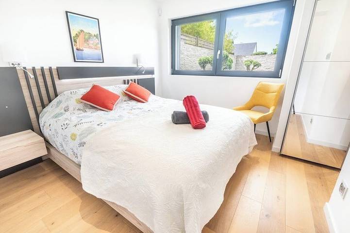 Villa für 12 Personen. Pool & Sauna – Larmor-Plage in Larmor-Plage, Côte des Mégalithes