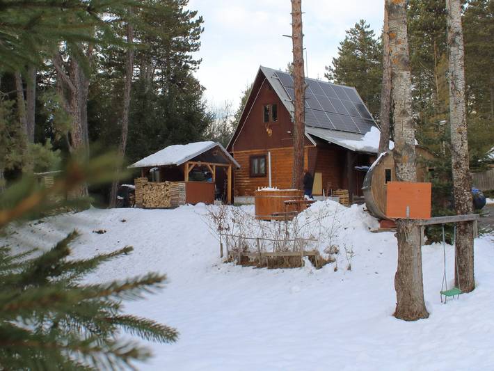Chalet für 7 Personen, mit Sauna und Garten sowie Balkon in der Slowakei