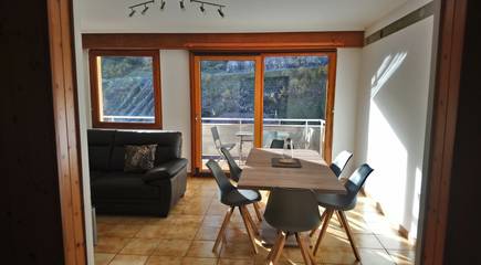 Gîte pour 6 personnes, avec balcon à Morez