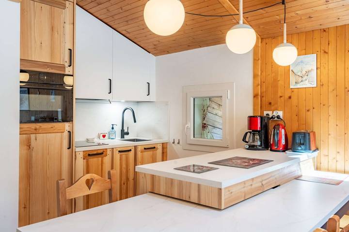 Ganze Ferienwohnung, Beaulieu 2 : Au cœur du village, avec vue sur les montagnes in Le Grand-Bornand, Annecy und Umgebung