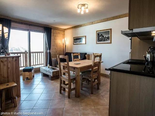 Gîte pour 6 personnes, avec vue et balcon dans Les Arcs - 3
