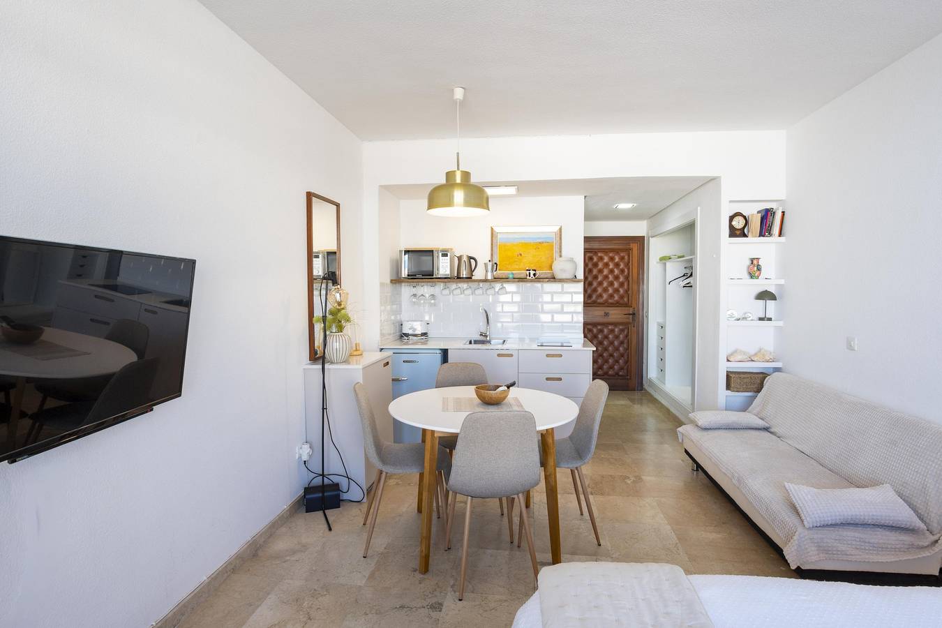 Gehele studio, Cubo's Estudio Seaview Santa Clara 127 in La Carihuela, Torremolinos