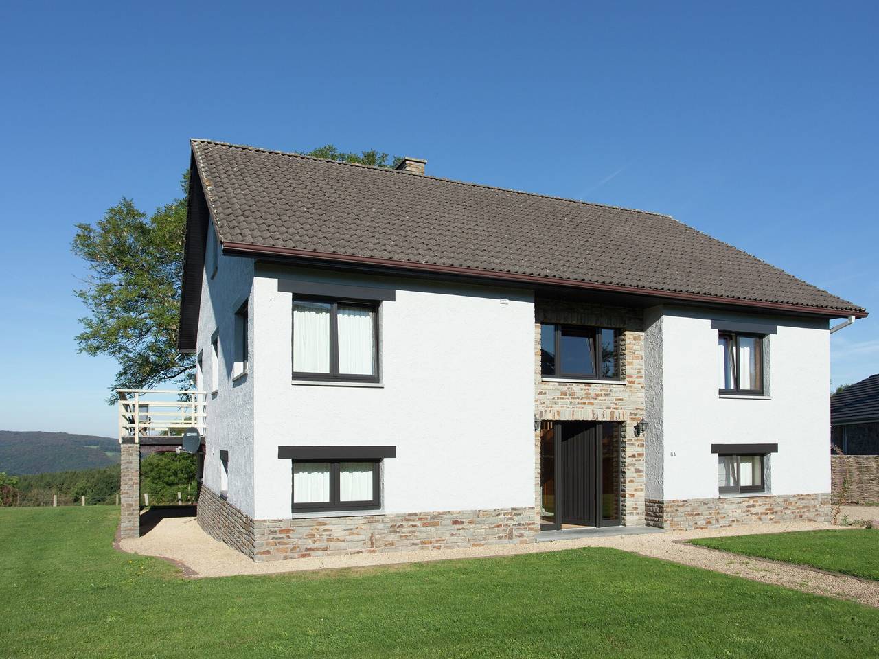 Retreat met uitzicht op het bos van Rendeux in Beffe, Rendeux