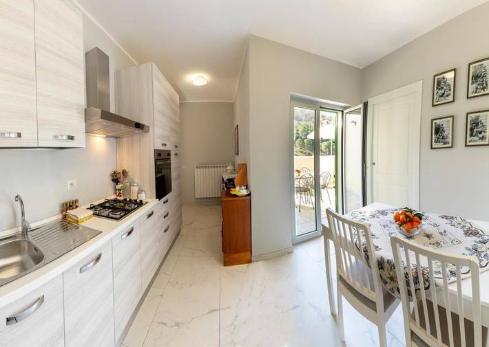 Gîte pour 2 personnes, avec Balcon ainsi que Terrasse et Vue à Casalvieri