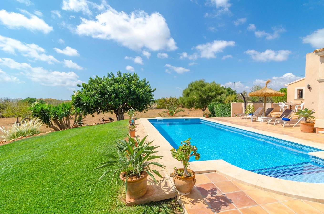 Can Marines - Villa with private pool in Calonge - Santanyí. Free Wifi in Cala d'Or, Santanyí
