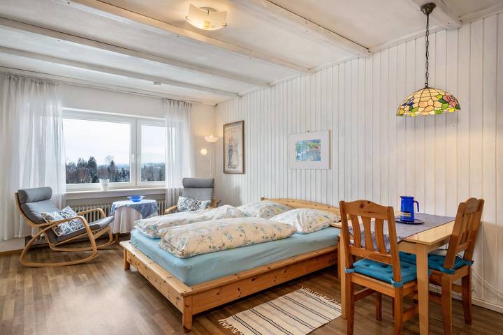 Appartement entier, Appartement de vacances "Adler - Duett" avec vue sur les montagnes, terrasse privée et Wi-Fi. in Wangen, Region Bodensee-Oberschwaben