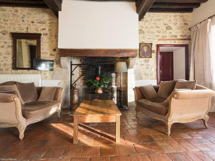 Familienhaus im Morvan, nahe Seen und Kulturstätten in Gâcogne, Naturpark Morvan
