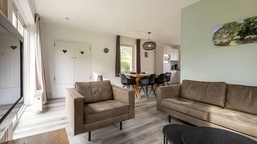 Ferienhaus für 6 Personen, mit Terrasse und Balkon/Terrasse in Drenthe - 3