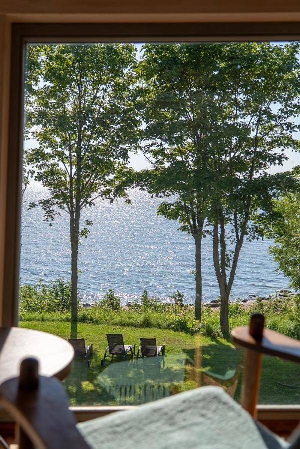 Vacation rental for 2 people, with Terrace and Hot tub as well as Yard and View in Latvia