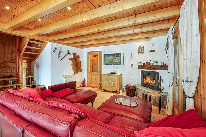 Location de vacances pour 9 personnes, avec jacuzzi ainsi que sauna et balcon à Hérémence - 3