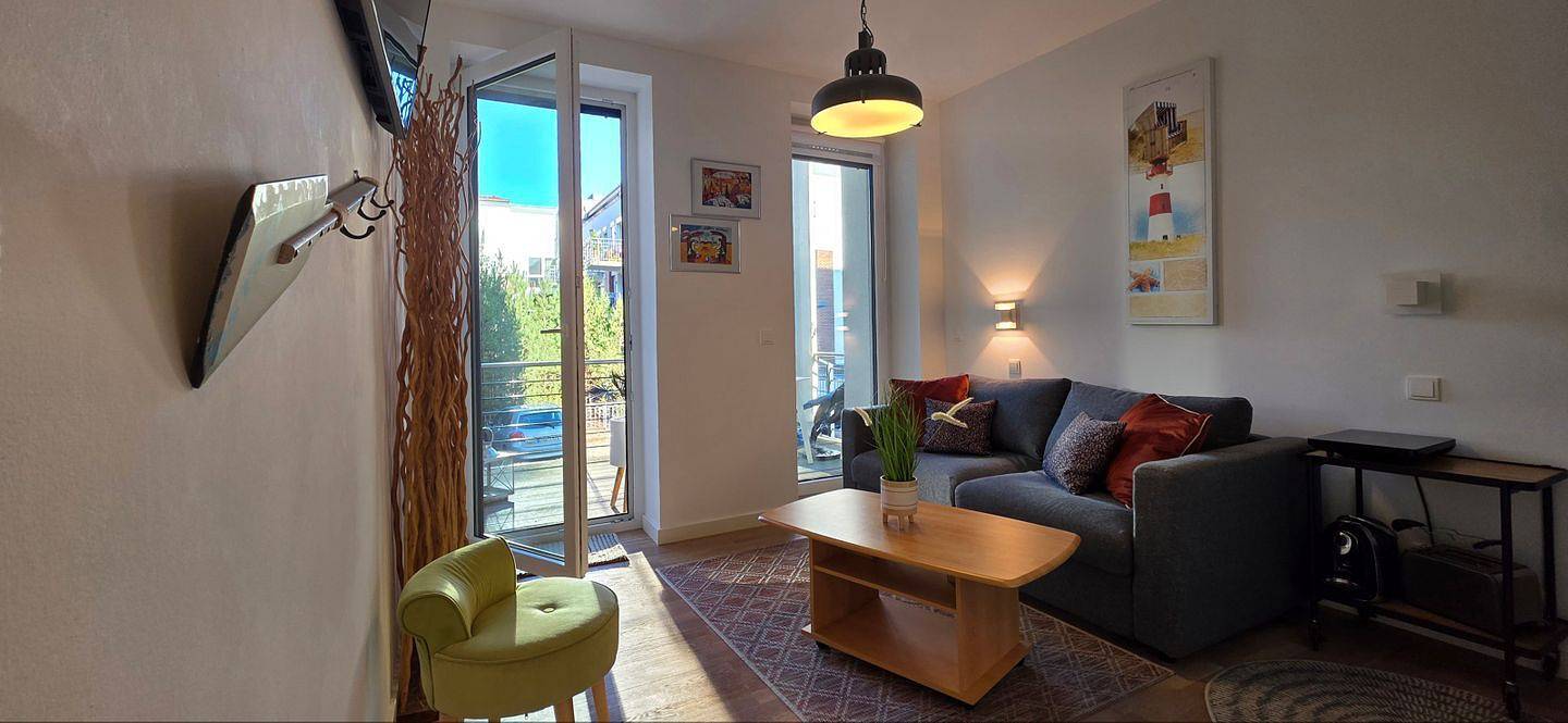 Appartement entier, Appartement de vacances pour 2 personnes avec balcon in Graal-Müritz, Rostock et ses environs