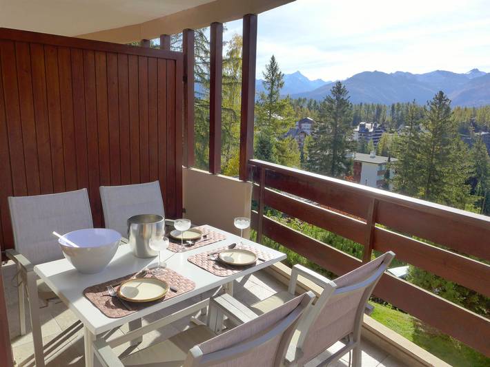 Gîte pour 3 personnes, avec balcon à Crans-Montana - 4