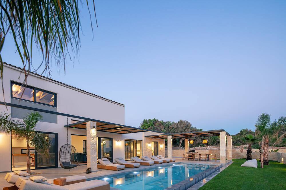 Ikritis Villa Ι - 1,2Km to beach & sea views! in Chorafakia, Akrotiri (Chania)
