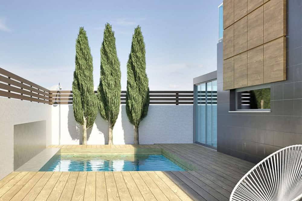 Villa com jacuzzi e piscina aquecível em Olhão in Quelfes, Ria Formosa