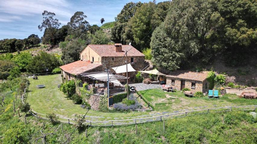Casa rural para 2 personas, con Terraza además de Jardín y Vistas en Parque natural del Montseny