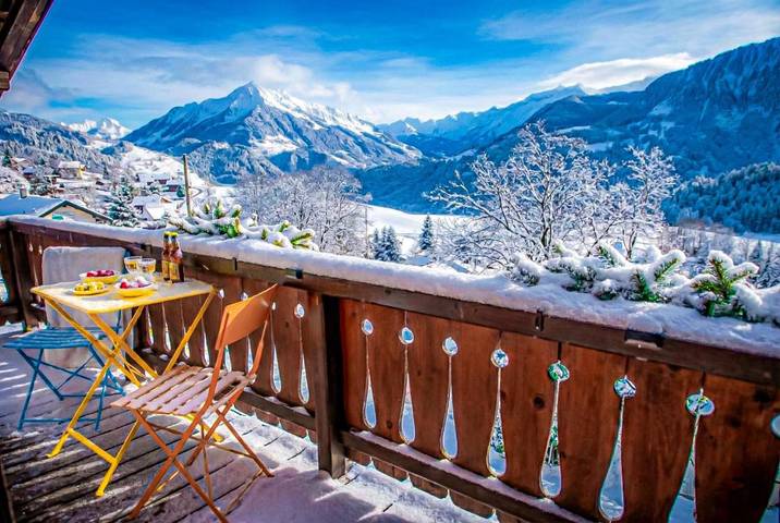 Gîte pour 4 personnes, avec vue ainsi que jardin et sauna à Leysin - 2