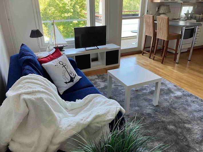 Appartement de vacances pour 2 personnes, avec balcon et sauna, animaux acceptés