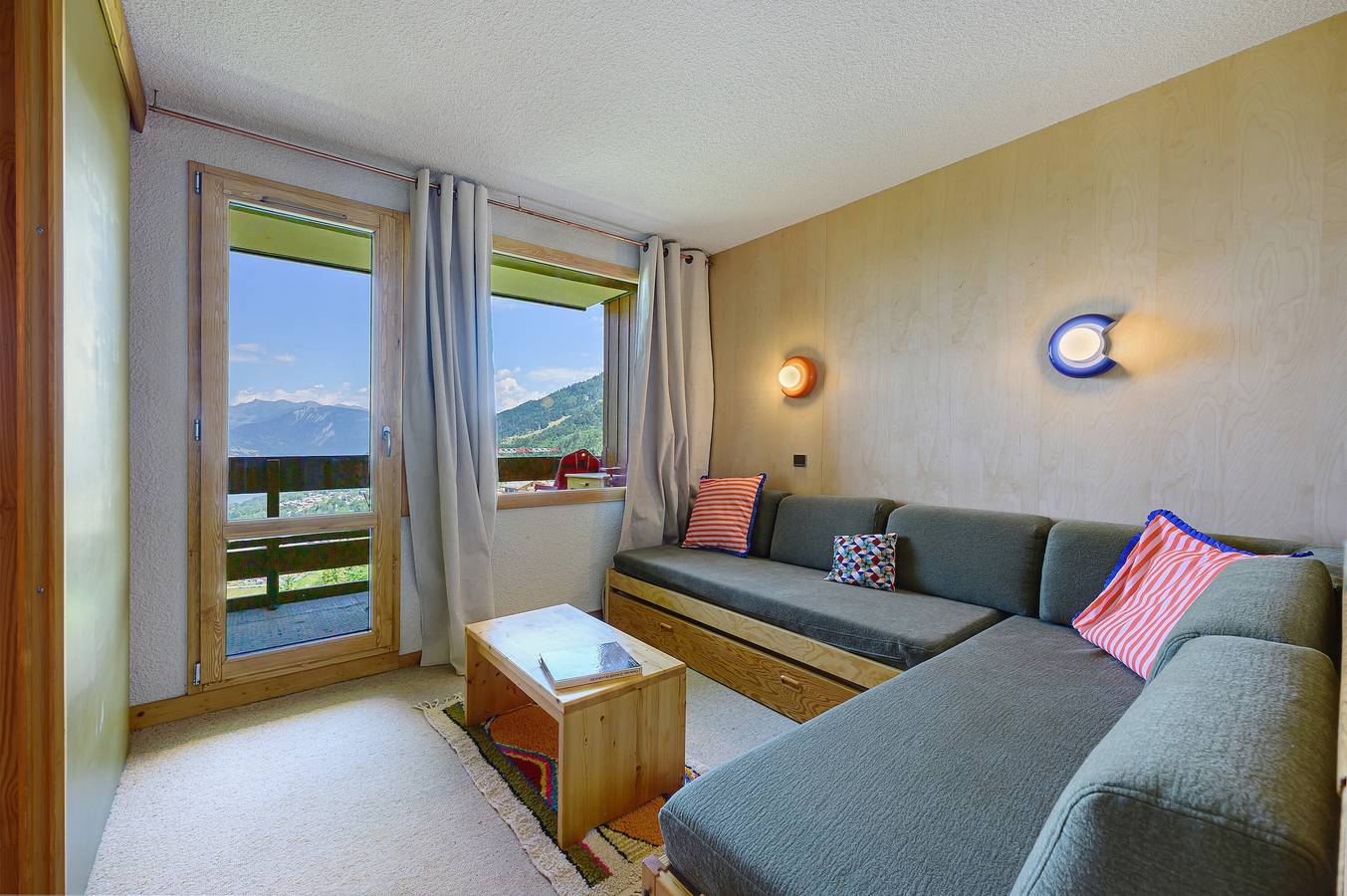 Hel lejlighed, Spacious 33m² Studio, Divisible – Ski-in/Ski-out, Mountain Views in Valmorel, Les Avanchers-Valmorel