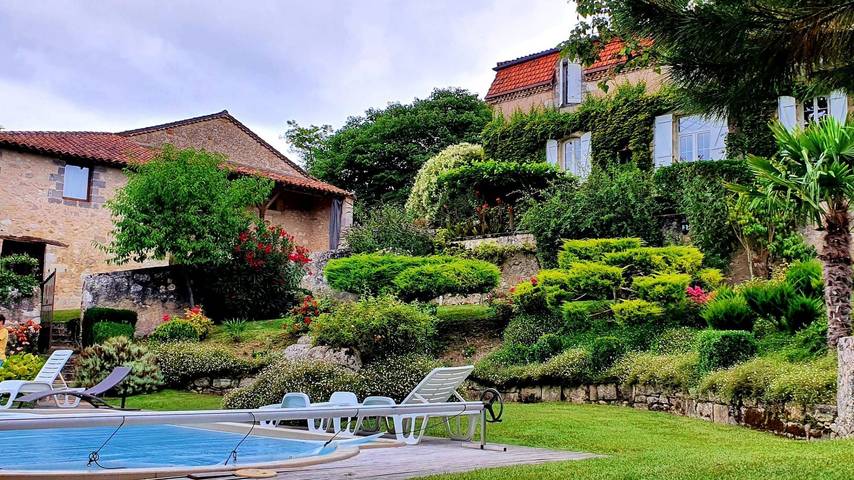 Gîte pour 6 personnes, avec terrasse ainsi que piscine et jardin dans le Gers - 2