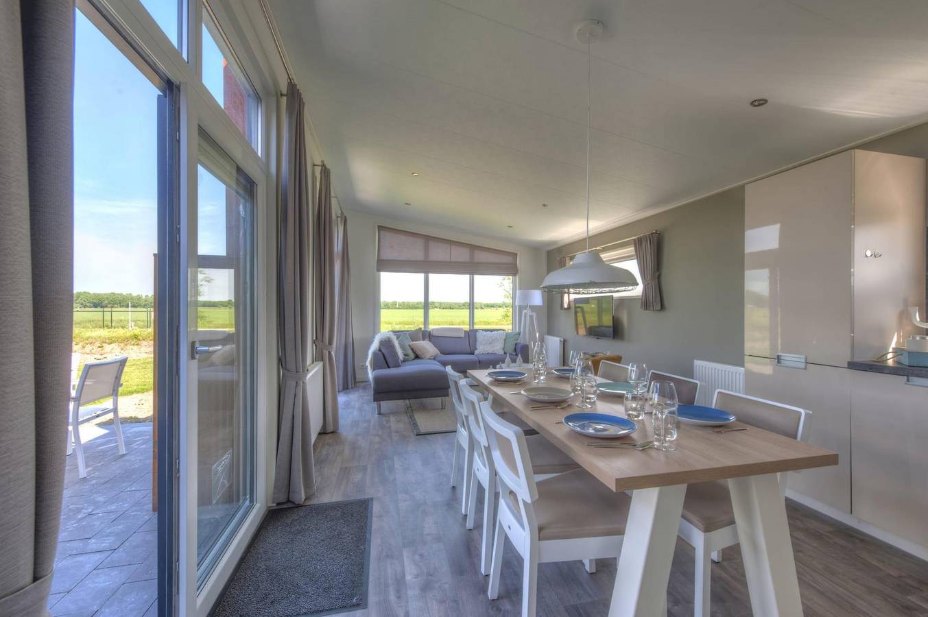 Europarcs Poort van Zeeland — Pavilion 6 in Hellevoetsluis, Niederländische Nordsee