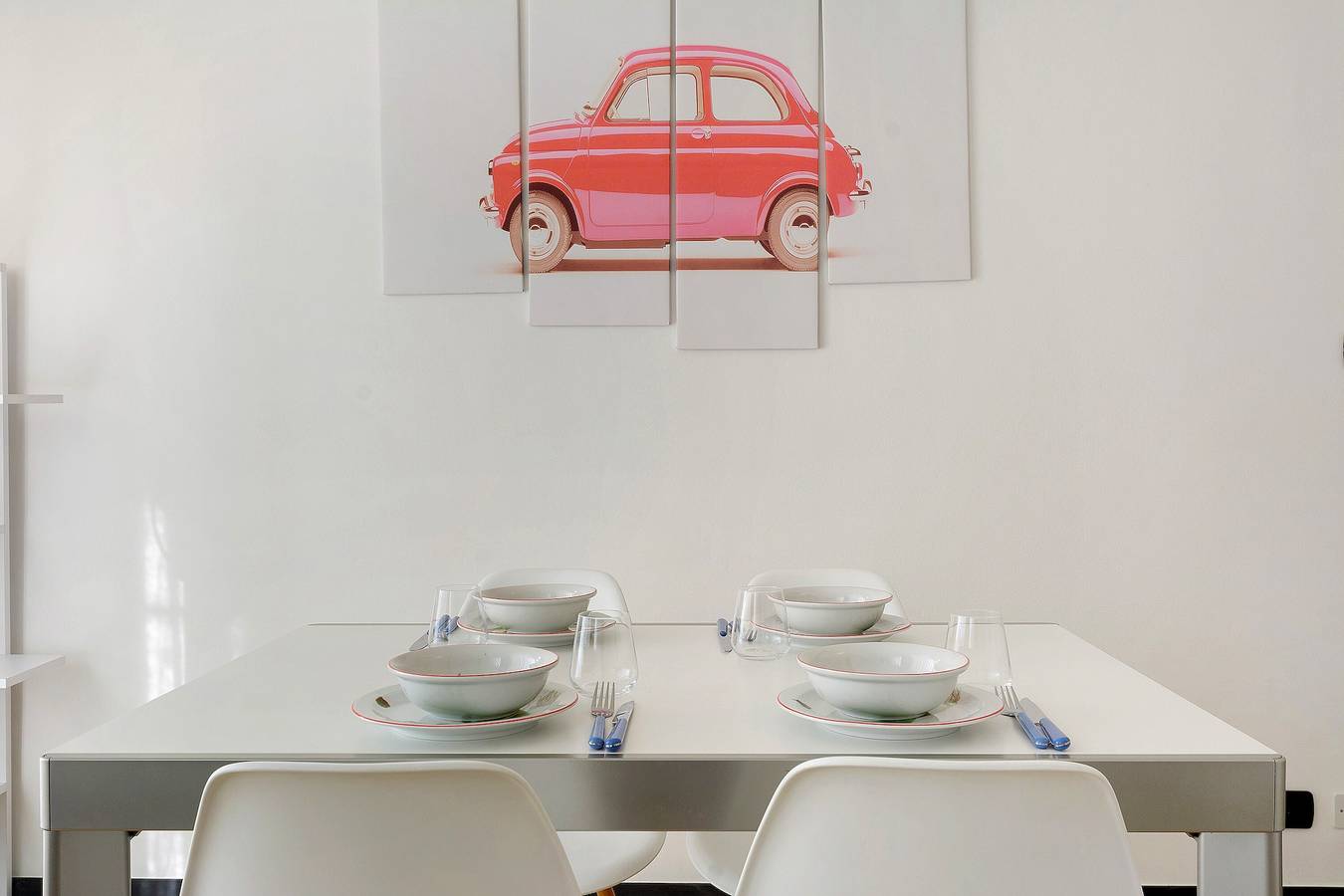 Ganze Wohnung, Apartment 'La Cinquecento – Entspannung am Meer' mit Wlan und Klimaanlage in Rapallo (Stadt), Rapallo