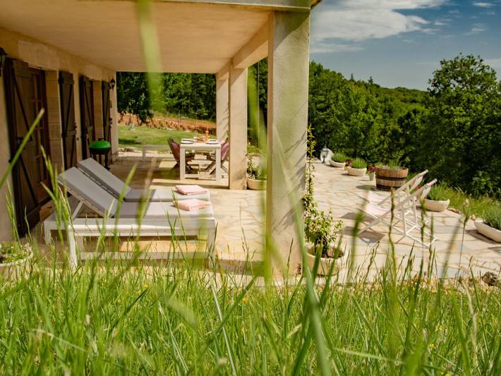 Casa de vacaciones para 4 personas con jardín in Cajarc, Quercy