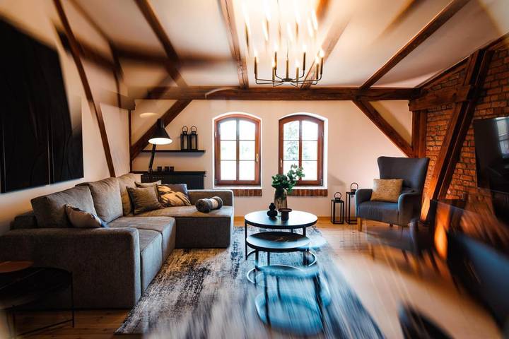 Apartament wakacyjny dla 7 osób, z sauna w Gniezno