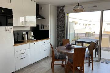 Gîte pour 4 personnes, avec balcon dans Office De Tourisme De Fort Mahon