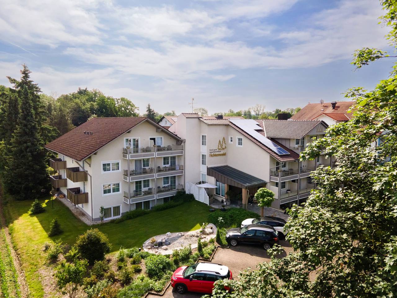 Fichtenwald Ihr Boutique | Glück´s Hotel - Suite "Fichtentraum" in Bad Füssing, Bayerische Golf und Thermenland