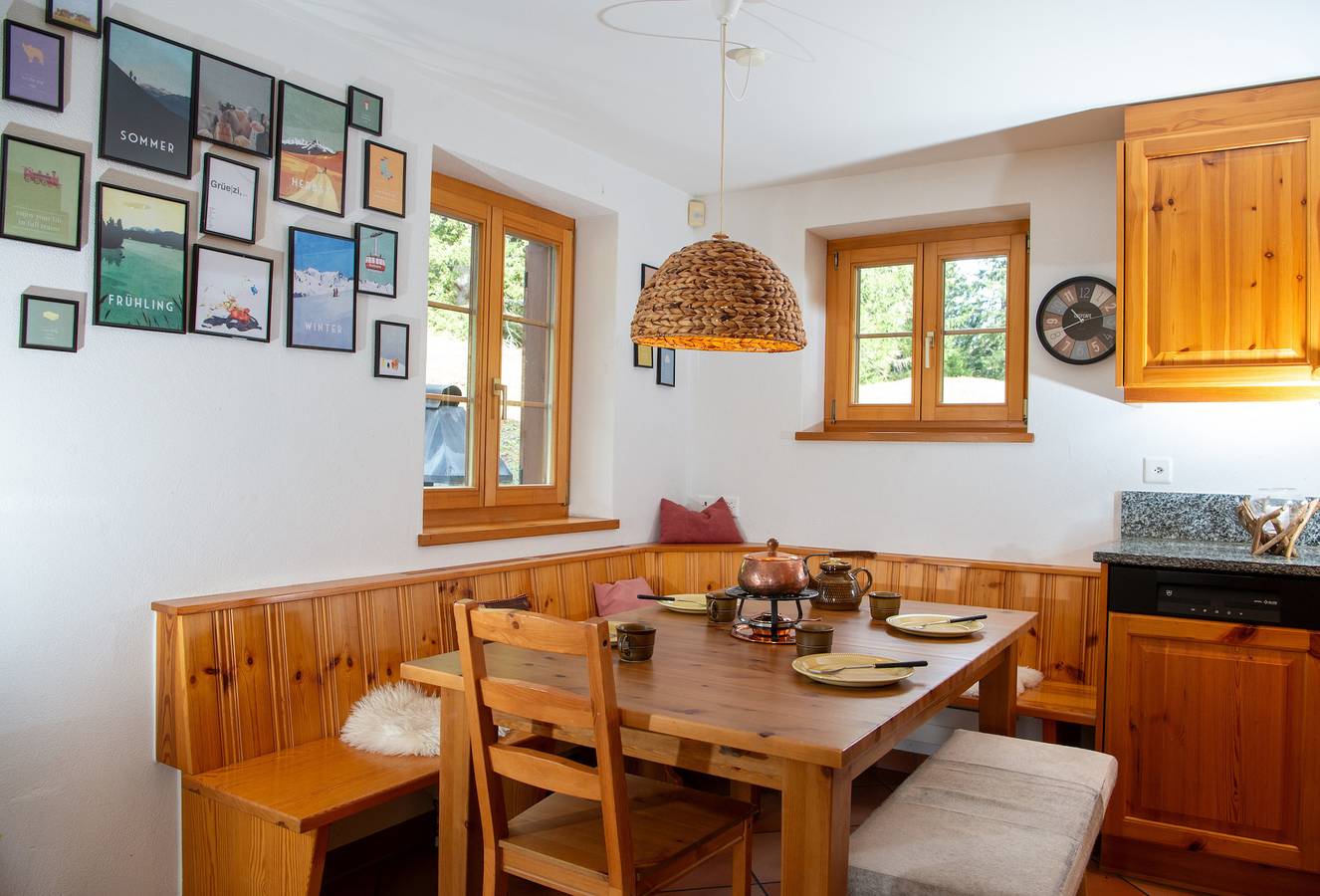 Holiday home for 9 people with garden in Vaz/Obervaz, Plessur alps