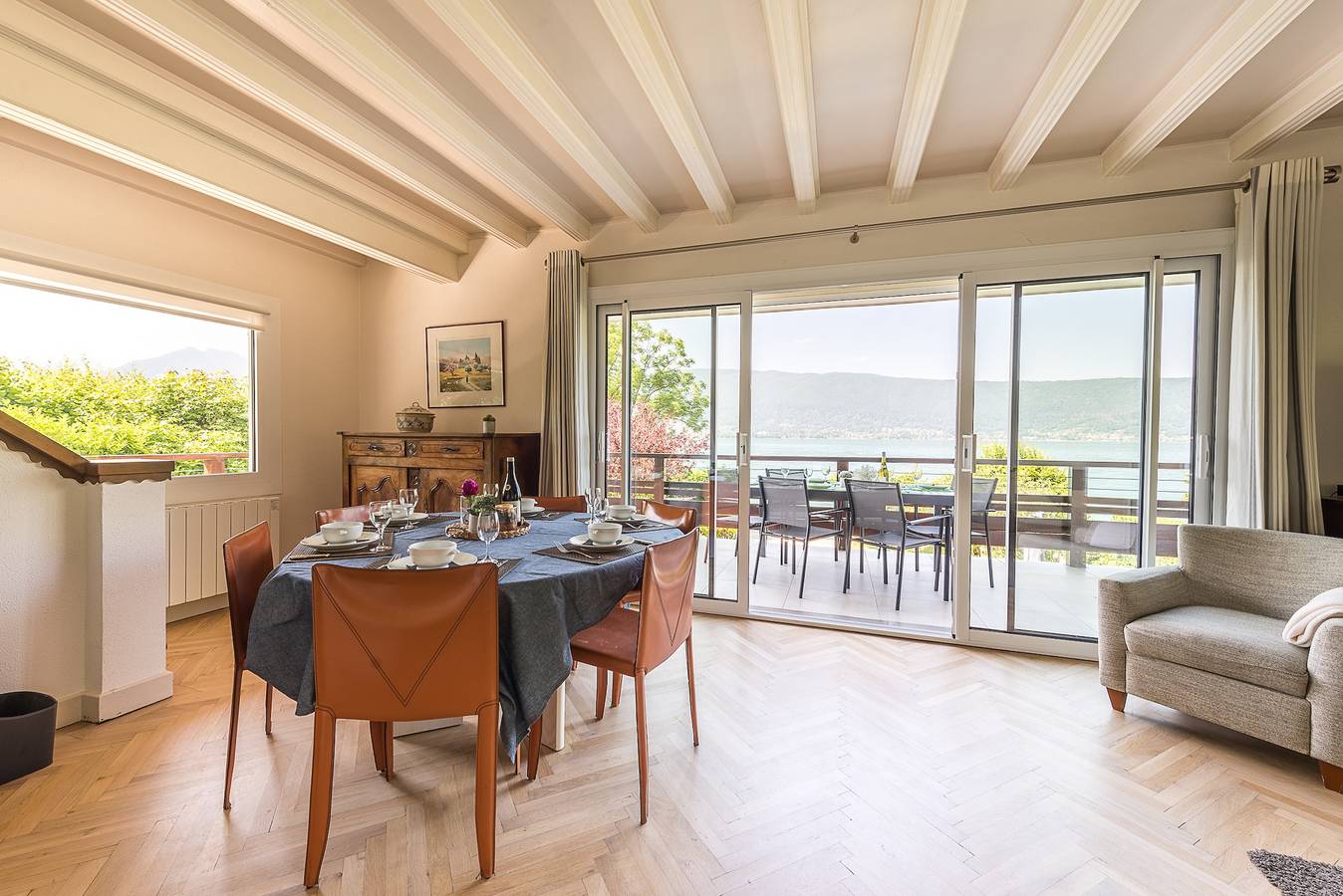 Maison Ponton - Logement familial avec accès privatif au lac in Veyrier-du-Lac, Región de Annecy