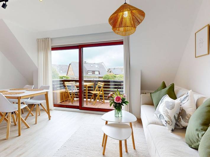 Ferienwohnung für 5 Personen, mit Balkon und Sauna sowie Pool - 1