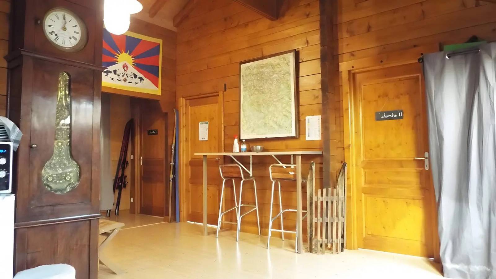 Chambres d'hôtes 'Chambres 1 et 2' avec vue sur la montagne, terrasse partagée et Wi-Fi in Saint-Martin-de-la-Porte, Région de Saint-Jean-de-Maurienne