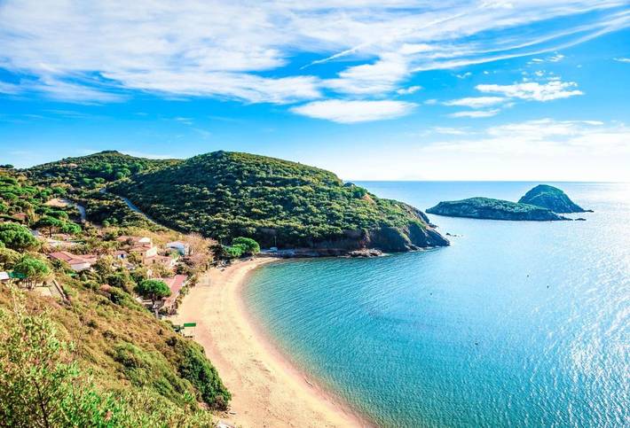 Camping voor 4 personen, with Whirlpool and Terras as well as Tuin and Zwembad op Elba