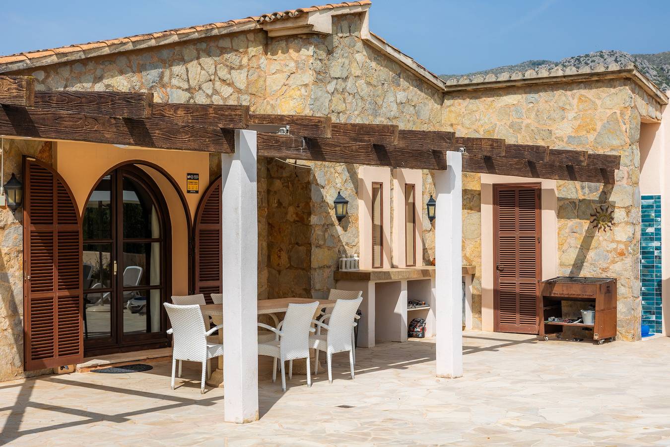 Villa "Finca Soliva" con vistas a la montaña, jardín, Wi-Fi, piscina y terraza in Capdepera, Mallorca Este