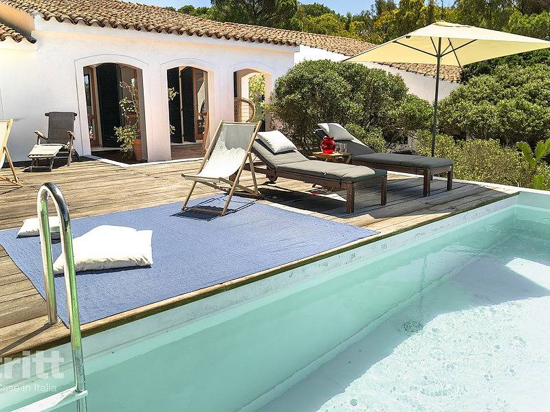 Tritt — Spaziosa e confortevole villa per 10 persone a Porto Pino vicino alla spiaggia in Porto Pino, Provincia di Carbonia-Iglesias