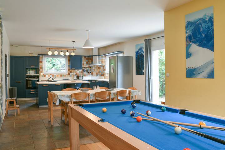 Maison de vacances pour 16 personnes, avec jardin, animaux acceptés