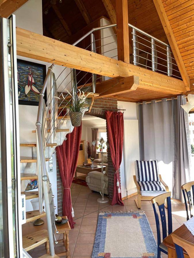 Ferienwohnung für 5 Personen, mit Balkon und Terrasse sowie Ausblick in Bad Gandersheim - 4