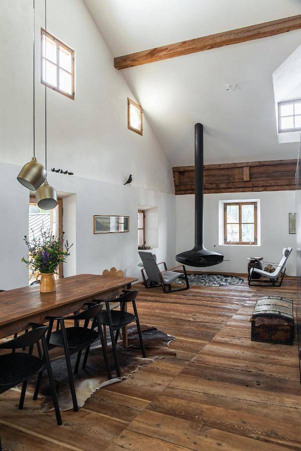 Ferienhaus für 6 Personen, mit Balkon und Whirlpool sowie Terrasse und Sauna in Ardez