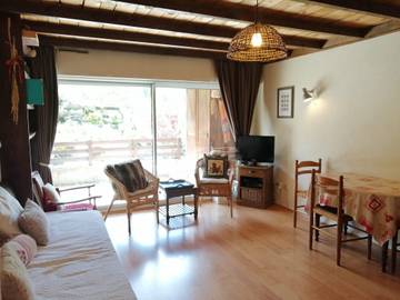 Gîte pour 4 personnes, avec balcon à Pra-Loup