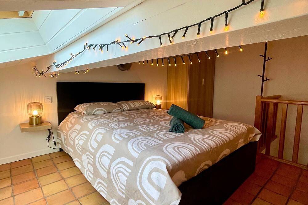 Ganze Wohnung, Charming Provençal duplex with vineyard view in Sablet, Vaucluse