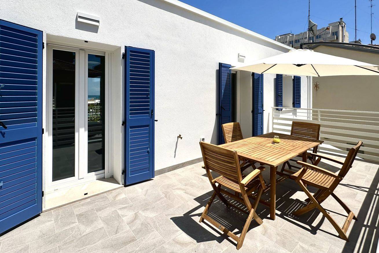 Ganze Wohnung, Ferienwohnung für 4 Personen mit Balkon/Terrasse in Senigallia, Senigallia (Gemeinde)