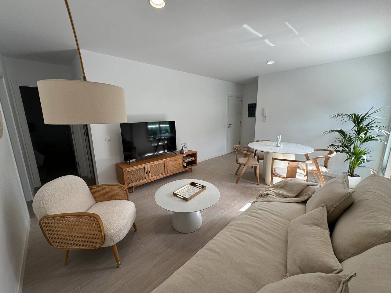 Appartement entier, Appartement de vacances 'Avec Vue sur la Montagne' avec Wi-Fi et Climatisation in Los Silos, Tenerife du Nord