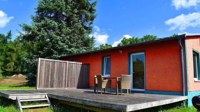 Ferienhaus für 4 Personen, mit Terrasse in Lohmen