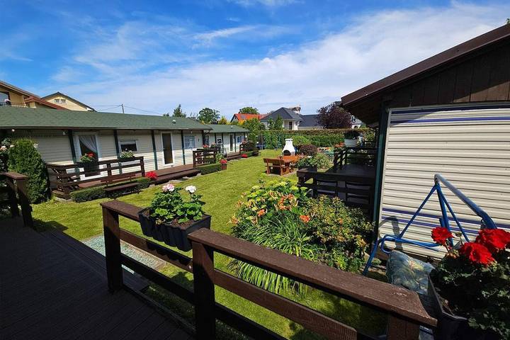 Domek letniskowy dla 6 osób, z widok i taras oraz ogród w Władysławowo