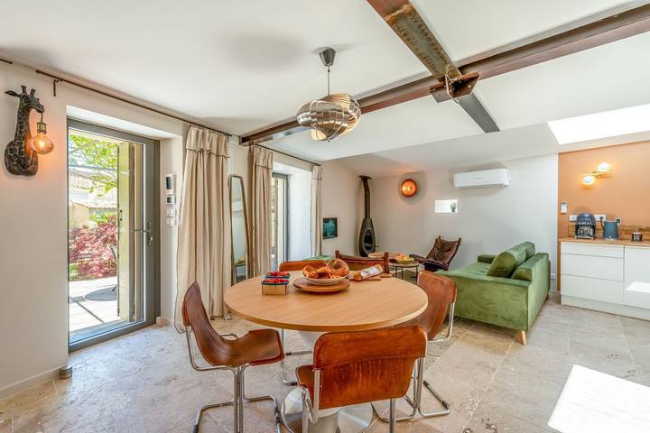 Location de vacances pour 6 personnes, avec Terrasse ainsi que Jardin et Sauna à Lagnes - 4