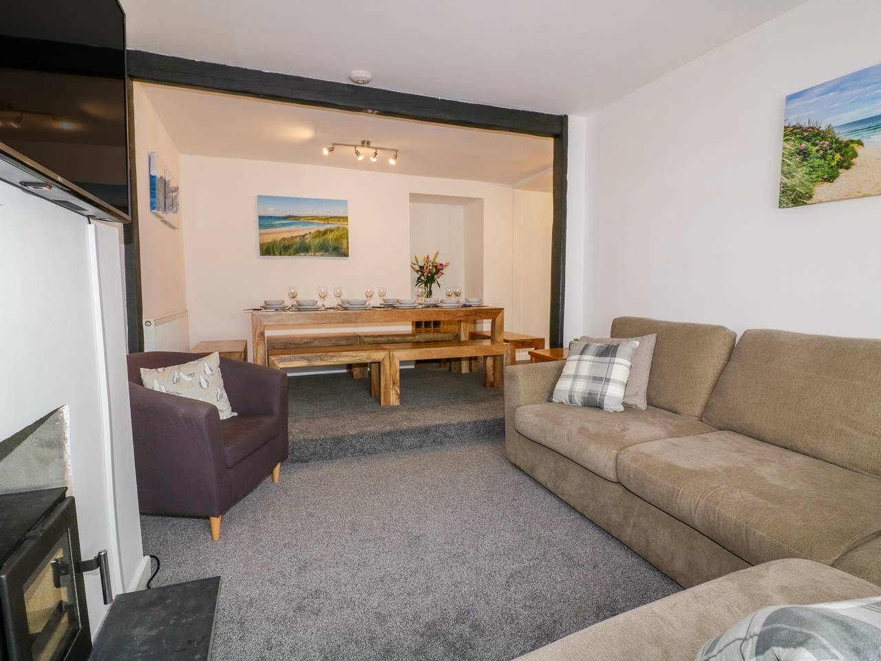 Fistral Quay in Newquay, Cornwall