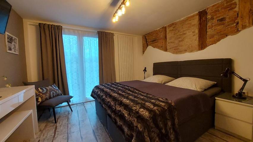 Gästehaus für 2 Personen, mit Balkon und Terrasse sowie Garten und Ausblick in Buntenbock