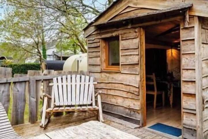 Cabaña de madera para 2 personas, con sauna, Se admiten mascotas - 1